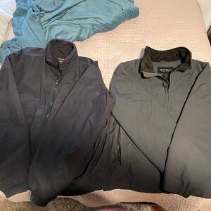 Eddie Bauer Pair of Men's Blue Winter Jackets